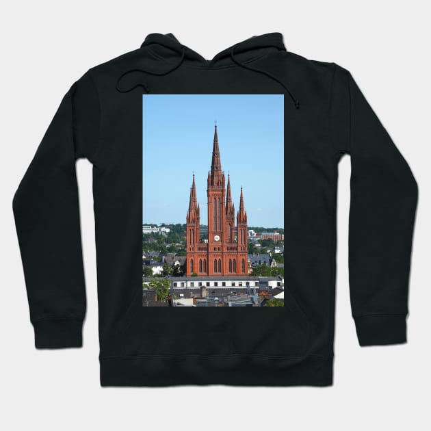 Market Church, Wiesbaden Hoodie by Kruegerfoto